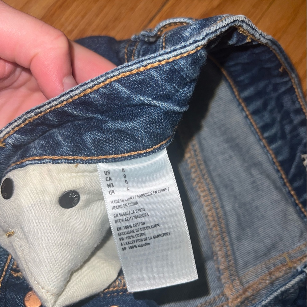American eagle denim skirt